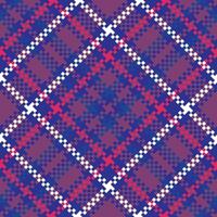 Scottish Tartan Plaid Seamless Pattern, Checkerboard Pattern. Traditional Scottish Woven Fabric. Lumberjack Shirt Flannel Textile. Pattern Tile Swatch Included. vector
