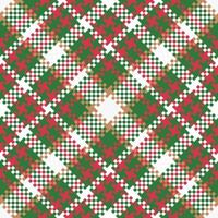 Scottish Tartan Plaid Seamless Pattern, Checker Pattern. Seamless Tartan Illustration Set for Scarf, Blanket, Other Modern Spring Summer Autumn Winter Holiday Fabric Print. vector