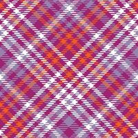 Scottish Tartan Seamless Pattern. Checkerboard Pattern Flannel Shirt Tartan Patterns. Trendy Tiles for Wallpapers. vector