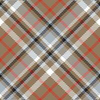 Tartan Plaid Seamless Pattern. Checkerboard Pattern. Template for Design Ornament. Seamless Fabric Texture. vector