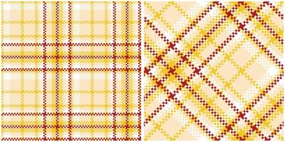 Tartan Pattern Seamless. Tartan Plaid Seamless Pattern. Traditional Pastel Scottish Woven Fabric. Lumberjack Shirt Flannel Textile. Pattern Tile Swatch Included. vector