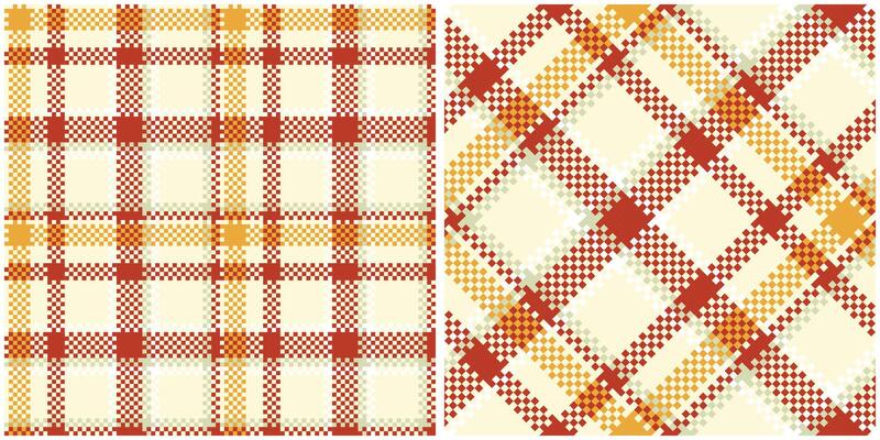 Tartan Seamless Pattern. Traditional Scottish Checkered Background. Template for Design Ornament. Seamless Fabric Texture.