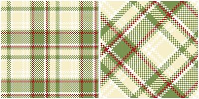 Plaids Pattern Seamless. Scottish Tartan Pattern Flannel Shirt Tartan Patterns. Trendy Tiles for Wallpapers. vector