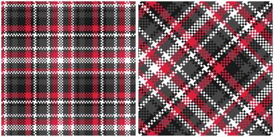 Plaids Pattern Seamless. Scottish Plaid, Traditional Scottish Woven Fabric. Lumberjack Shirt Flannel Textile. Pattern Tile Swatch Included. vector