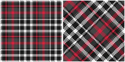 Plaids Pattern Seamless. Scottish Plaid, Template for Design Ornament. Seamless Fabric Texture. vector