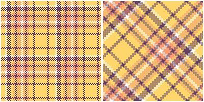 Plaids Pattern Seamless. Abstract Check Plaid Pattern Traditional Scottish Woven Fabric. Lumberjack Shirt Flannel Textile. Pattern Tile Swatch Included. vector