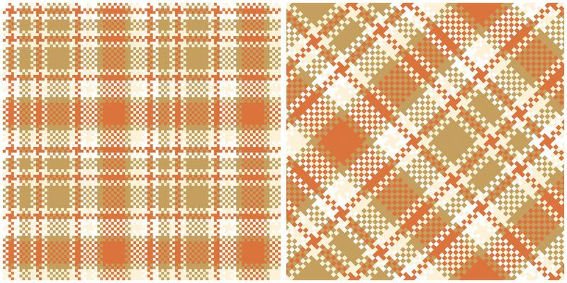Plaid Pattern Seamless. Scottish Tartan Pattern Traditional Scottish Woven Fabric. Lumberjack Shirt Flannel Textile. Pattern Tile Swatch Included.