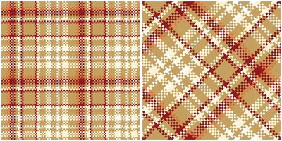 Plaid Pattern Seamless. Gingham Patterns Template for Design Ornament. Seamless Fabric Texture. vector