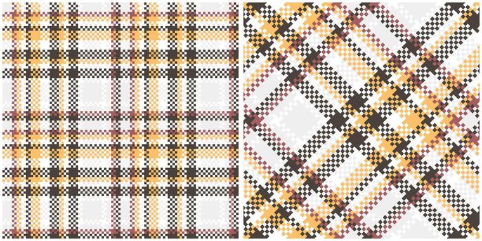 tartán modelo sin costura. tradicional escocés a cuadros antecedentes. modelo para diseño ornamento. sin costura tela textura. vector