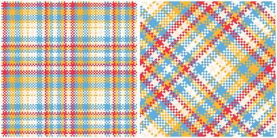 Plaid Patterns Seamless. Checkerboard Pattern Flannel Shirt Tartan Patterns. Trendy Tiles for Wallpapers. vector