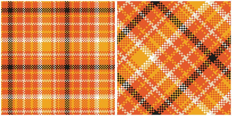 Plaid Patterns Seamless. Scottish Plaid, Traditional Scottish Woven Fabric. Lumberjack Shirt Flannel Textile. Pattern Tile Swatch Included.