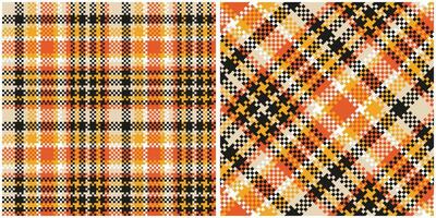 Plaid Patterns Seamless. Classic Plaid Tartan Template for Design Ornament. Seamless Fabric Texture. vector