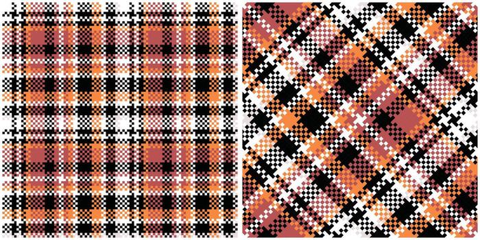 Plaid Patterns Seamless. Traditional Scottish Checkered Background. Template for Design Ornament. Seamless Fabric Texture. vector