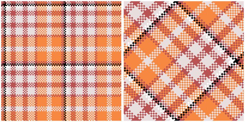 Plaid Patterns Seamless. Traditional Scottish Checkered Background. Traditional Scottish Woven Fabric. Lumberjack Shirt Flannel Textile. Pattern Tile Swatch Included.