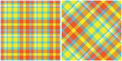 Scottish Tartan Seamless Pattern. Classic Scottish Tartan Design. Template for Design Ornament. Seamless Fabric Texture. vector