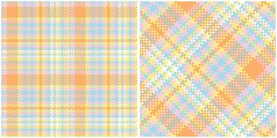 Scottish Tartan Seamless Pattern. Abstract Check Plaid Pattern Template for Design Ornament. Seamless Fabric Texture. vector