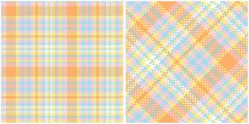 Scottish Tartan Seamless Pattern. Abstract Check Plaid Pattern Template for Design Ornament. Seamless Fabric Texture.