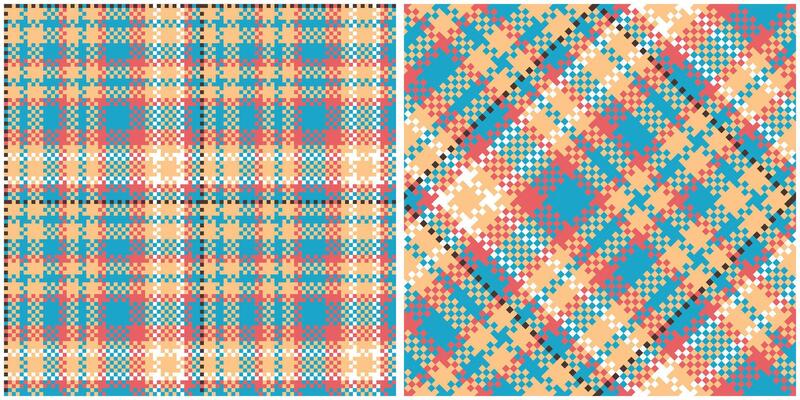 Tartan Plaid Seamless Pattern. Scottish Plaid, Template for Design Ornament. Seamless Fabric Texture.