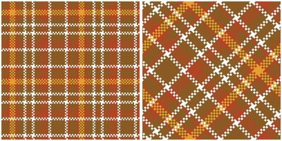 Classic Scottish Tartan Design. Plaid Patterns Seamless. Template for Design Ornament. Seamless Fabric Texture. vector