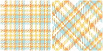 Tartan Pattern Seamless. Sweet Sweet Plaids Pattern Seamless Tartan Illustration Set for Scarf, Blanket, Other Modern Spring Summer Autumn Winter Holiday Fabric Print. vector