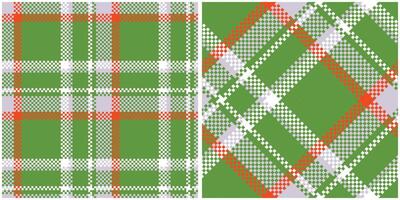 Tartan Plaid Seamless Pattern. Scottish Tartan Seamless Pattern. Traditional Scottish Woven Fabric. Lumberjack Shirt Flannel Textile. Pattern Tile Swatch Included. vector