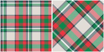 Tartan Plaid Seamless Pattern. Checkerboard Pattern. Template for Design Ornament. Seamless Fabric Texture. Illustration vector