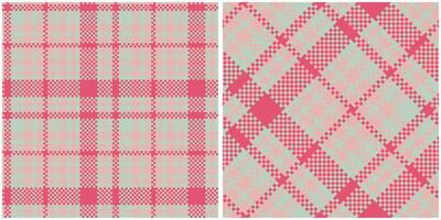 Tartan Plaid Seamless Pattern. Plaid Patterns Seamless. Seamless Tartan Illustration Set for Scarf, Blanket, Other Modern Spring Summer Autumn Winter Holiday Fabric Print. vector