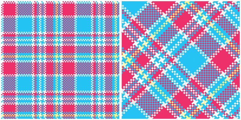Tartan Plaid Seamless Pattern. Traditional Scottish Checkered Background. Template for Design Ornament. Seamless Fabric Texture. Illustration