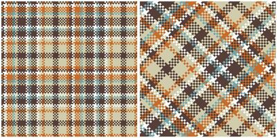 Tartan Plaid Seamless Pattern. Abstract Check Plaid Pattern. Traditional Scottish Woven Fabric. Lumberjack Shirt Flannel Textile. Pattern Tile Swatch Included. vector