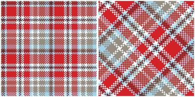 Tartan Plaid Pattern Seamless. Scottish Plaid, Template for Design Ornament. Seamless Fabric Texture. Illustration vector