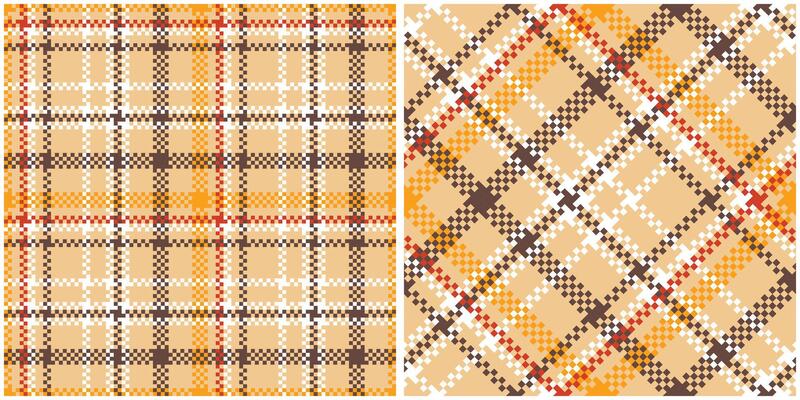 Tartan Plaid Pattern Seamless. Classic Plaid Tartan. Template for Design Ornament. Seamless Fabric Texture. Illustration