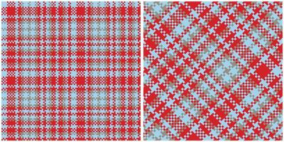 Tartan Plaid Pattern Seamless. Traditional Scottish Checkered Background. Seamless Tartan Illustration Set for Scarf, Blanket, Other Modern Spring Summer Autumn Winter Holiday Fabric Print. vector