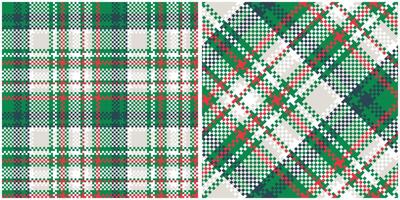 Scottish Tartan Plaid Seamless Pattern, Classic Scottish Tartan Design. Traditional Scottish Woven Fabric. Lumberjack Shirt Flannel Textile. Pattern Tile Swatch Included. vector