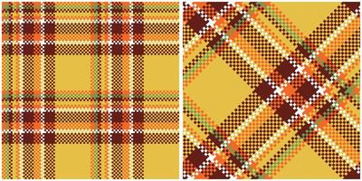 Tartan Plaid Pattern Seamless. Abstract Check Plaid Pattern. Template for Design Ornament. Seamless Fabric Texture. Illustration vector