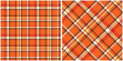 Tartan Plaid Pattern Seamless. Scottish Plaid, Template for Design Ornament. Seamless Fabric Texture. Illustration vector