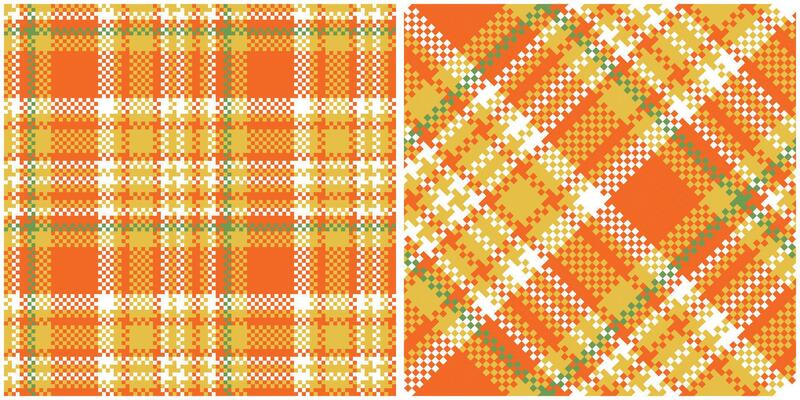 Tartan Plaid Pattern Seamless. Classic Scottish Tartan Design. Template for Design Ornament. Seamless Fabric Texture. Illustration