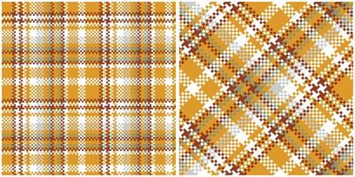 Scottish Tartan Plaid Seamless Pattern, Tartan Seamless Pattern. Template for Design Ornament. Seamless Fabric Texture. Illustration vector