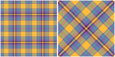 Tartan Pattern Seamless. Sweet Checker Pattern Traditional Scottish Woven Fabric. Lumberjack Shirt Flannel Textile. Pattern Tile Swatch Included. vector
