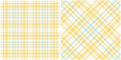 Tartan Pattern Seamless. Sweet Plaid Pattern Traditional Scottish Woven Fabric. Lumberjack Shirt Flannel Textile. Pattern Tile Swatch Included. vector