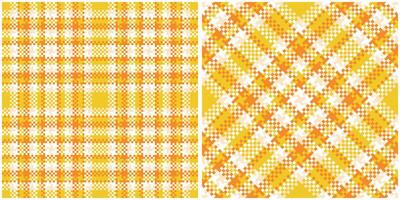 Tartan Pattern Seamless. Tartan Plaid Seamless Pattern. Template for Design Ornament. Seamless Fabric Texture. vector