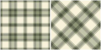 Tartan Pattern Seamless. Traditional Scottish Checkered Background. Seamless Tartan Illustration Set for Scarf, Blanket, Other Modern Spring Summer Autumn Winter Holiday Fabric Print. vector