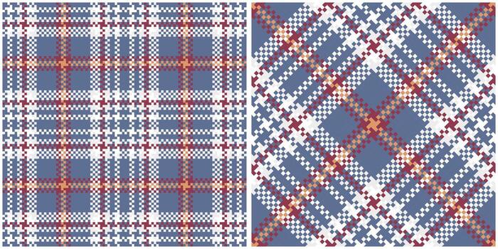 Tartan Seamless Pattern. Tartan Plaid Seamless Pattern. Template for Design Ornament. Seamless Fabric Texture. vector