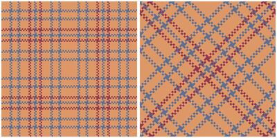 Tartan Seamless Pattern. Classic Scottish Tartan Design. Traditional Scottish Woven Fabric. Lumberjack Shirt Flannel Textile. Pattern Tile Swatch Included. vector