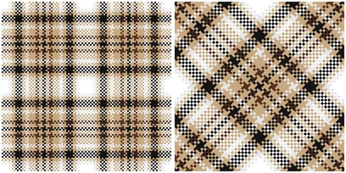 cuadros modelo sin costura. tablero de damas modelo modelo para diseño ornamento. sin costura tela textura. vector