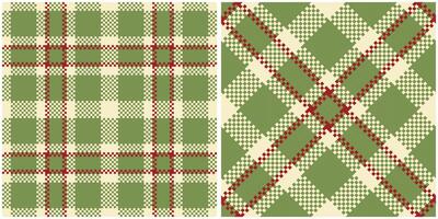 Plaids Pattern Seamless. Classic Plaid Tartan Template for Design Ornament. Seamless Fabric Texture. vector