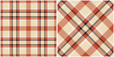 Plaids Pattern Seamless. Tartan Plaid Seamless Pattern. Template for Design Ornament. Seamless Fabric Texture. vector