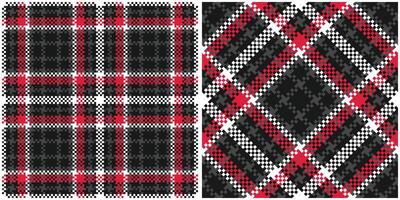 Plaids Pattern Seamless. Scottish Plaid, Template for Design Ornament. Seamless Fabric Texture. vector