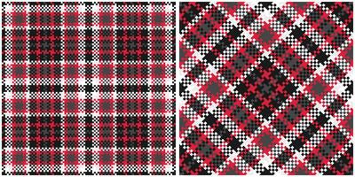 Plaids Pattern Seamless. Tartan Plaid Seamless Pattern. Traditional Scottish Woven Fabric. Lumberjack Shirt Flannel Textile. Pattern Tile Swatch Included. vector