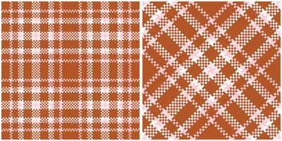 Plaid Pattern Seamless. Checker Pattern Template for Design Ornament. Seamless Fabric Texture. vector