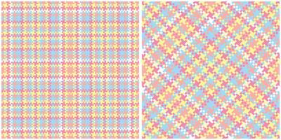 Plaid Pattern Seamless. Scottish Plaid, Template for Design Ornament. Seamless Fabric Texture. vector